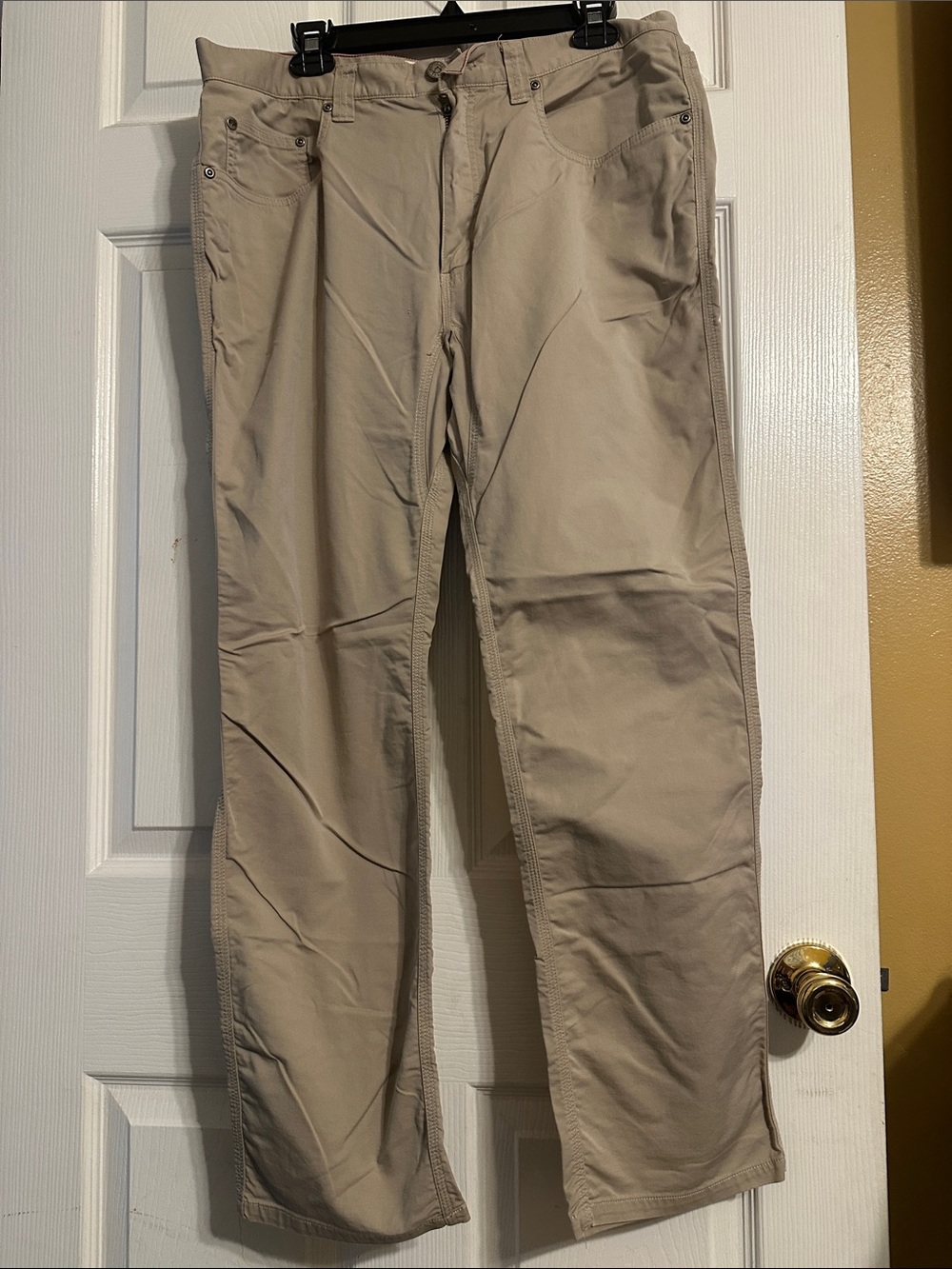 Men's Classic Straight Chino Pants in Tan